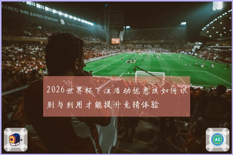 2026世界杯下注活动优惠该如何识别与利用才能提升竞猜体验