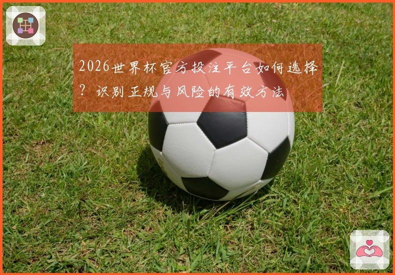 2026世界杯官方投注平台如何选择？识别正规与风险的有效方法