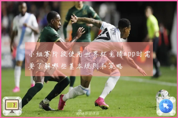 小组赛阶段使用世界杯竞猜app时需要了解哪些基本规则和策略